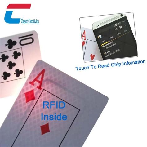 poker cards rfid|nfc playing cards.